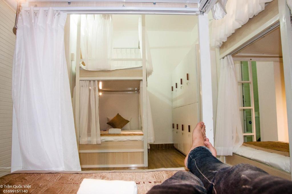 Номер (Кровать в общем номере для мужчин и женщин с 10 кроватями), Sunshine Hostel Hue
