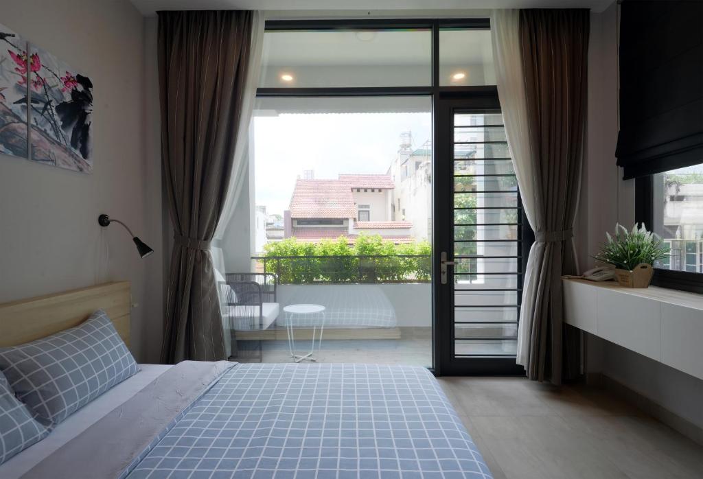 Студио (Номер-студио с балконом), Babylon Garden Serviced Apartment