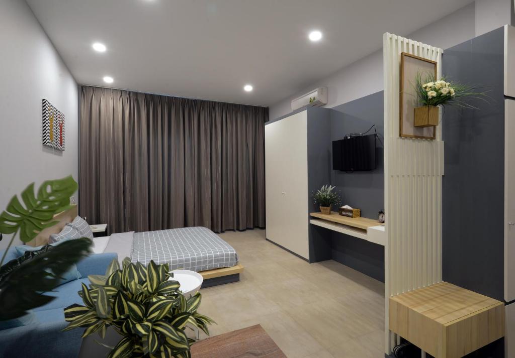 Студио (Номер-студио Делюкс), Babylon Garden Serviced Apartment