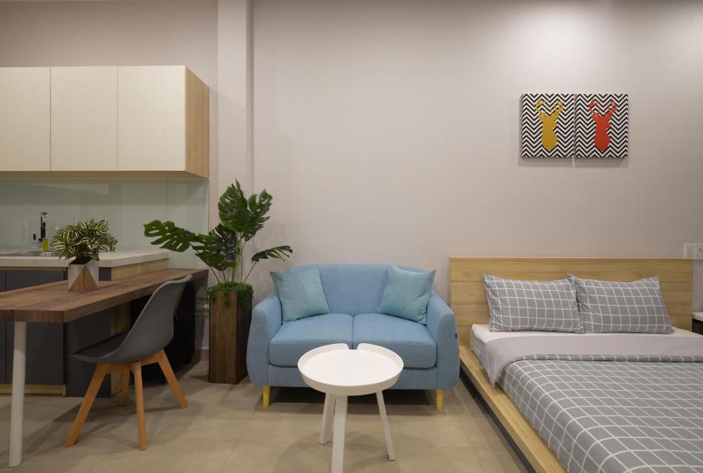 Студио (Номер-студио Делюкс), Babylon Garden Serviced Apartment