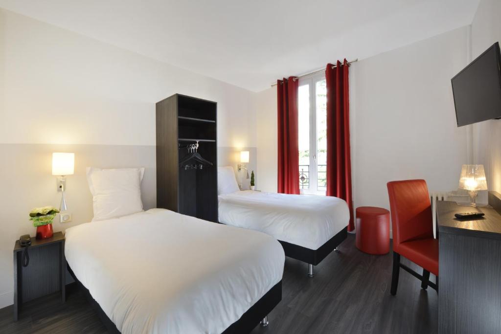 Двухместный (Двухместный номер с 2 отдельными кроватями), Hotel Douglas