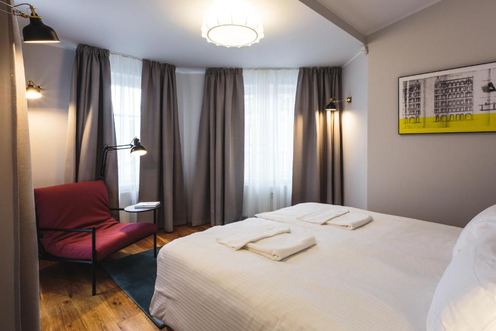 Апартаменты (Апартаменты «Арт-Пентхаус» с 1 спальней и террасой), Riga Lux Apartments - Skolas
