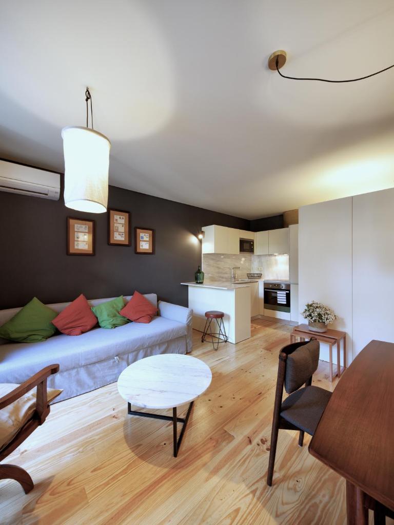 Апартаменты (Апартаменты с видом на сад), Aparthotel Oporto Batalha