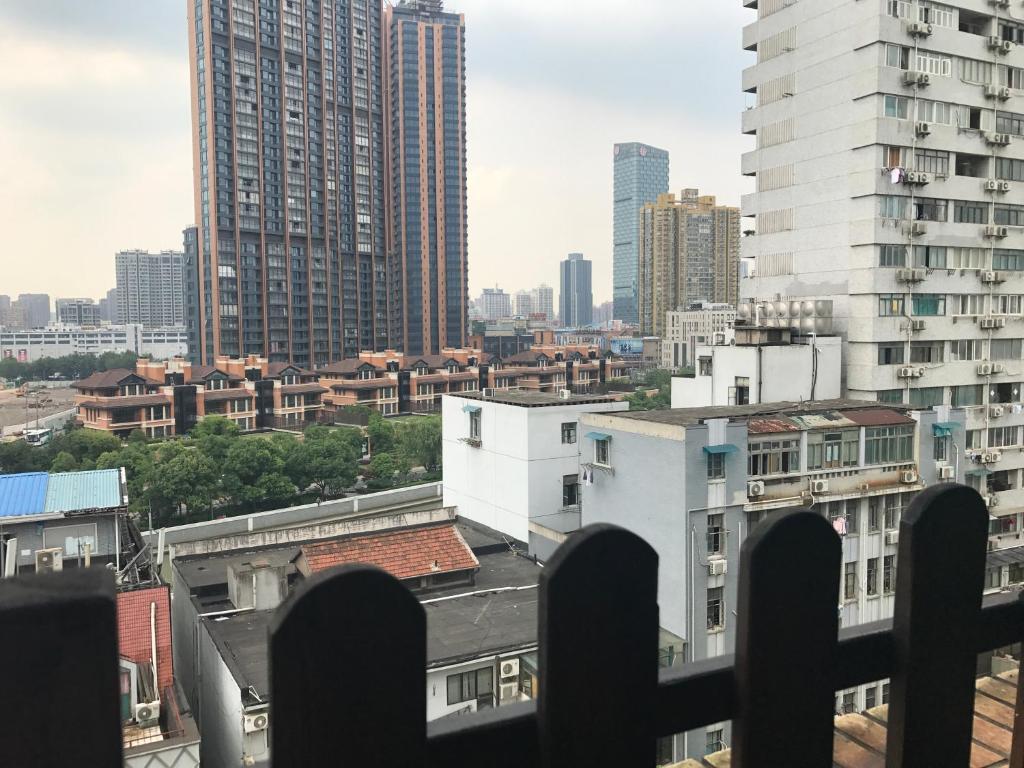 Двухместный (Двухместный номер Делюкс с 1 кроватью), Shanghai Blue Mountain Bund Youth Hostel