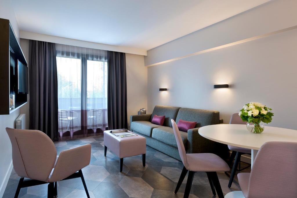 Апартаменты (Апартаменты с 2 спальнями), Citadines Trocadéro Paris