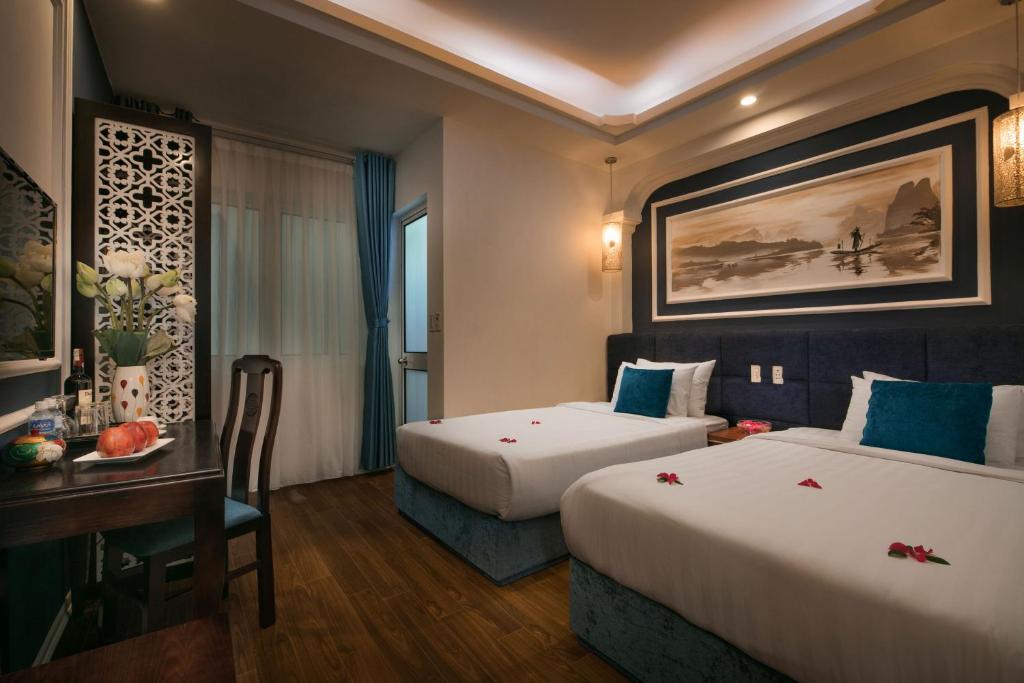 Двухместный (Улучшенный двухместный номер с 1 кроватью), Hanoi Chic Boutique Hotel