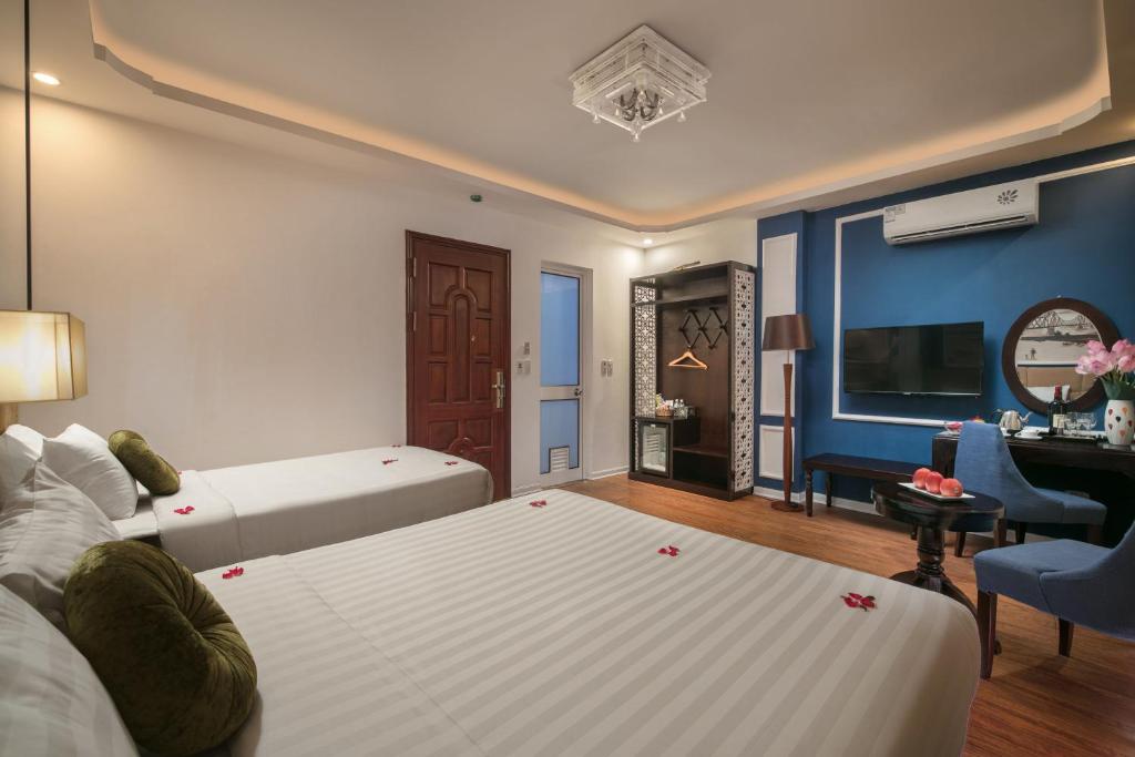 Семейный (Семейный суперлюкс), Hanoi Chic Boutique Hotel