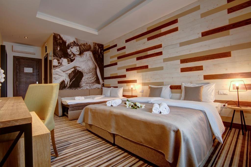Четырехместный (Улучшенный четырехместный номер), Garni Hotel Zavicaj