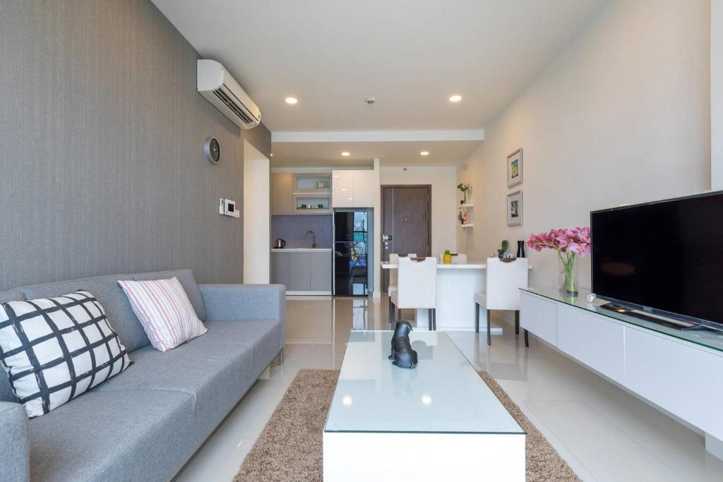 Апартаменты (Апартаменты с 3 спальнями), Awesome CBD Luxury Apartment Icon56 Rooftop Pool