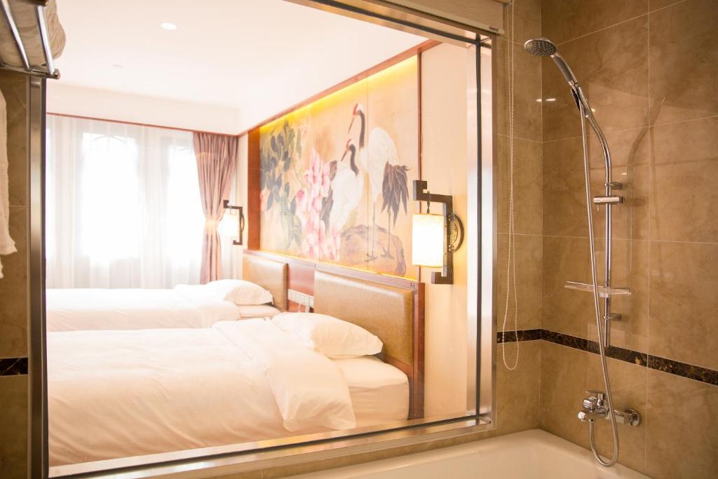 Двухместный (Chinese Mainland Citizen Only-Traditional Twin Room), Qian Men Inn