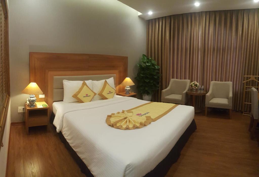 Двухместный (Двухместный номер Делюкс с 1 кроватью), Saigon Kim Lien Hotel