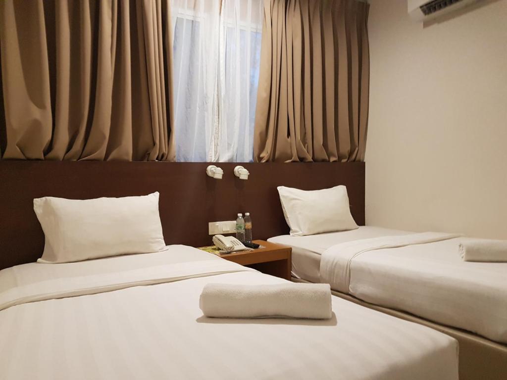 Двухместный (Двухместный номер Делюкс с 2 отдельными кроватями), Hotel Asia