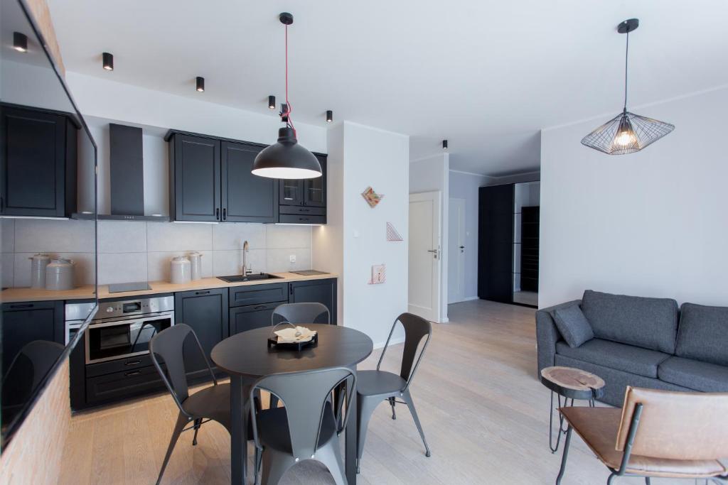 Студио (Апартаменты-студио Делюкс), Apartamenty Nowa Motława