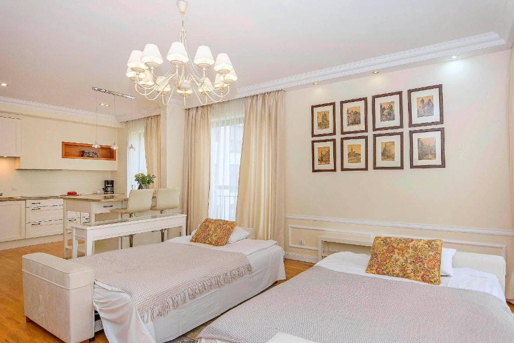 Апартаменты (Улучшенные апартаменты с террасой), Apartments Szafarnia