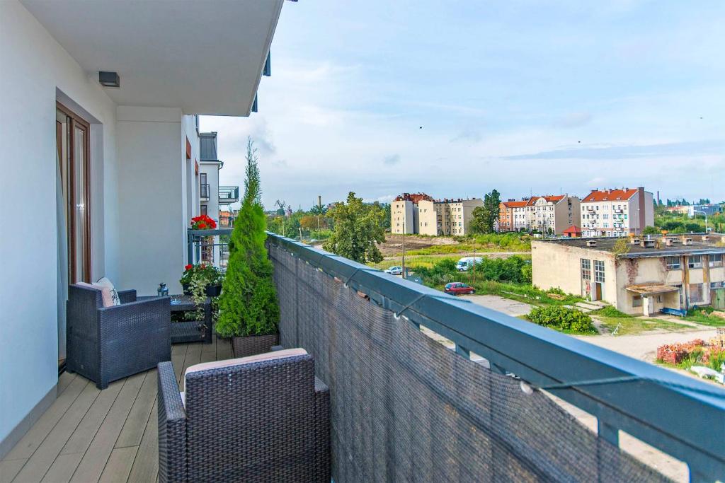 Апартаменты (Улучшенные апартаменты с террасой), Apartments Szafarnia