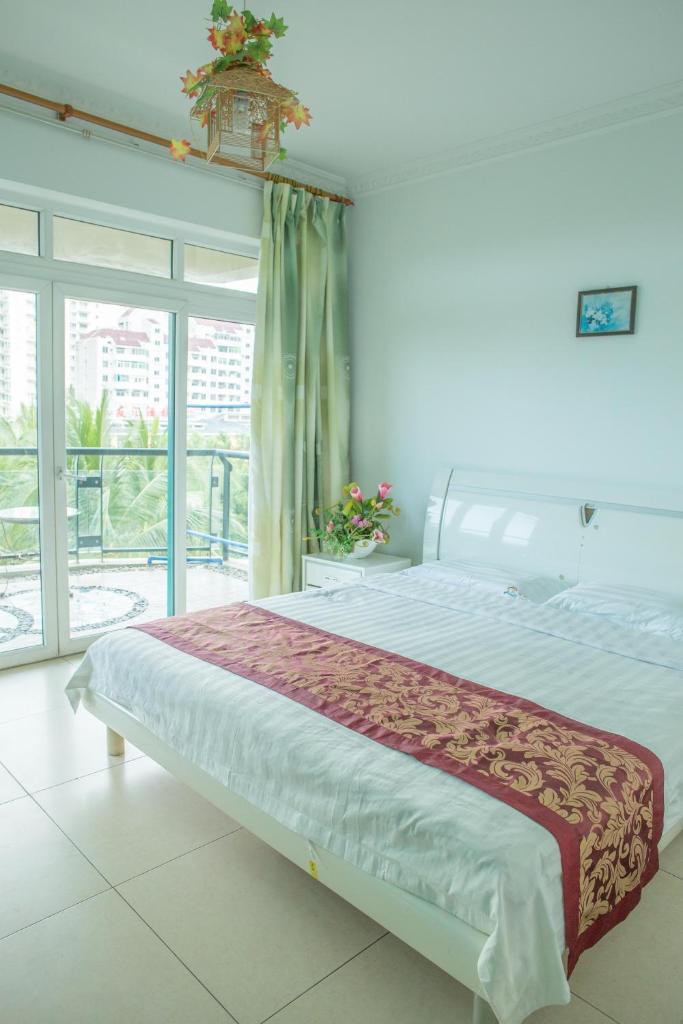 Апартаменты (Апартаменты с 3 спальнями и видом на сад), Sanya Yusi Huike Apartment