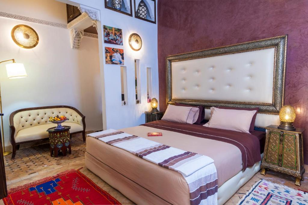 Двухместный (Двухместный номер Bab Ed debbagh с 1 кроватью), Riad Tamarrakecht