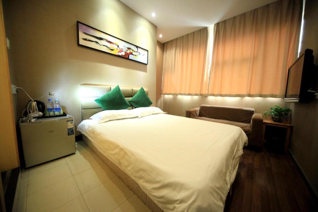 Двухместный (Стандартный двухместный номер с 1 кроватью), Shanghai Blue Mountain Bund Youth Hostel