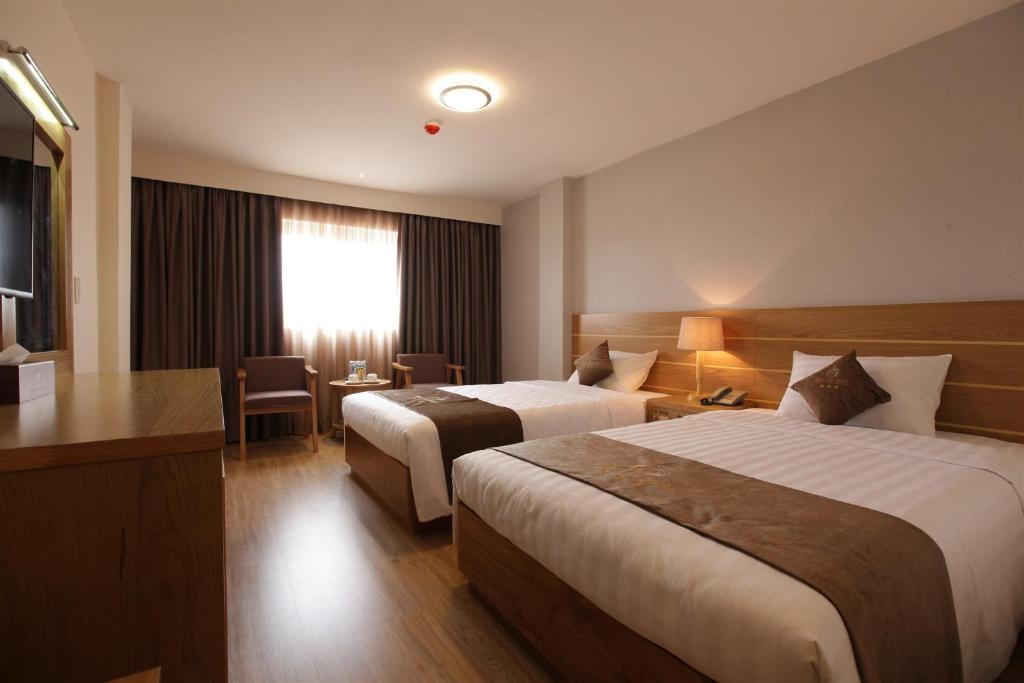 Трехместный (Трехместный номер Делюкс), Minh Tam Hotel & Spa 3/2