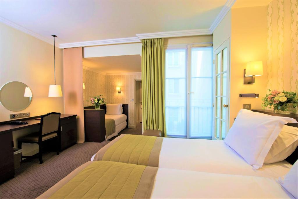 Трехместный (Трехместный номер), Hôtel Henri 4