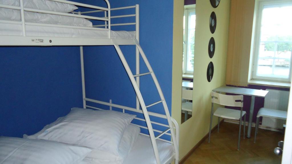 Одноместный (Одноместный номер с общей ванной комнатой), La Guitarra Hostel Gdańsk