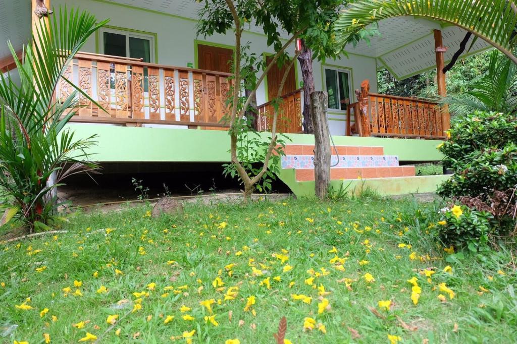 Четырехместный (Номер Делюкс с 2 кроватями размера «queen-size»), Koh Kood Garden House