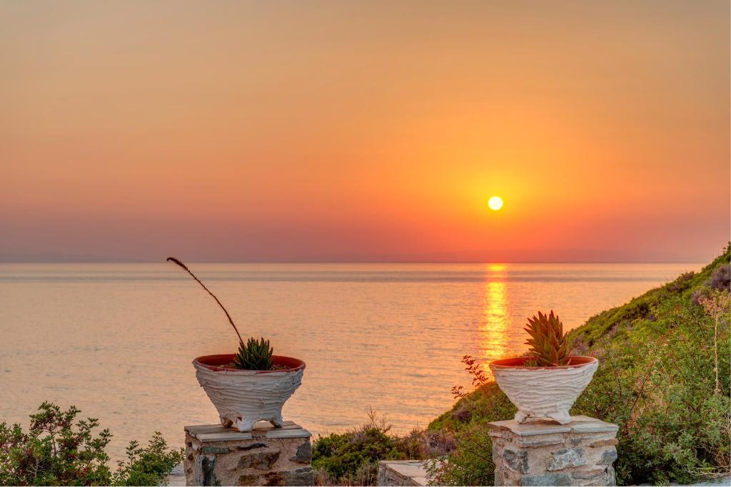 Syros Private House with superb sea view photo 4