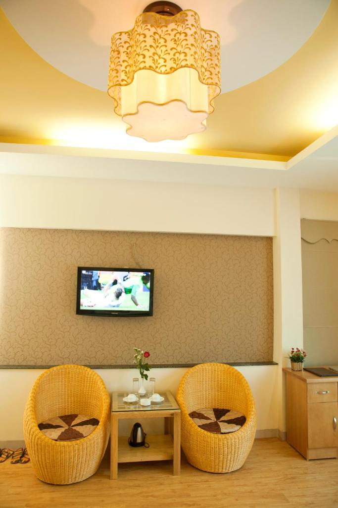Двухместный (Двухместный номер Делюкс с 1 кроватью и видом на город), Venus Hotel Ha Noi