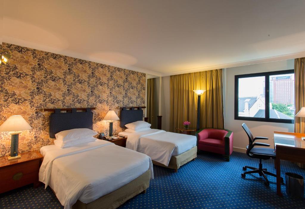 Трехместный (Представительский двухместный номер Hilton с 2 отдельными кроватями и правом посещения представительского лаунджа), Hilton Hanoi Opera