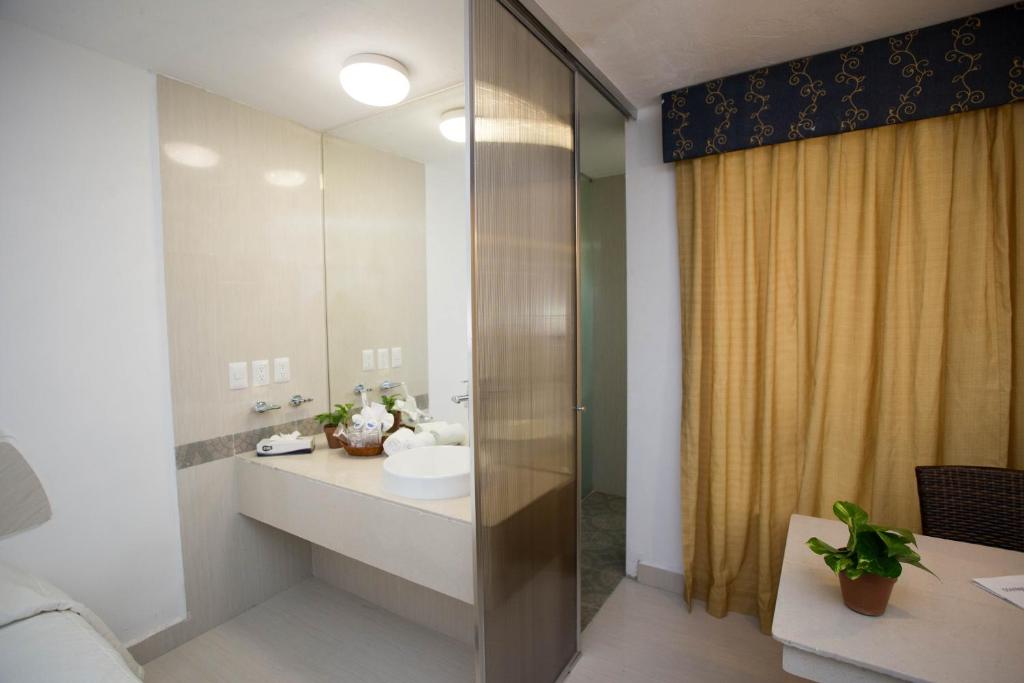 Двухместный (Улучшенный двухместный номер с 1 кроватью), Hotel Plaza Caribe