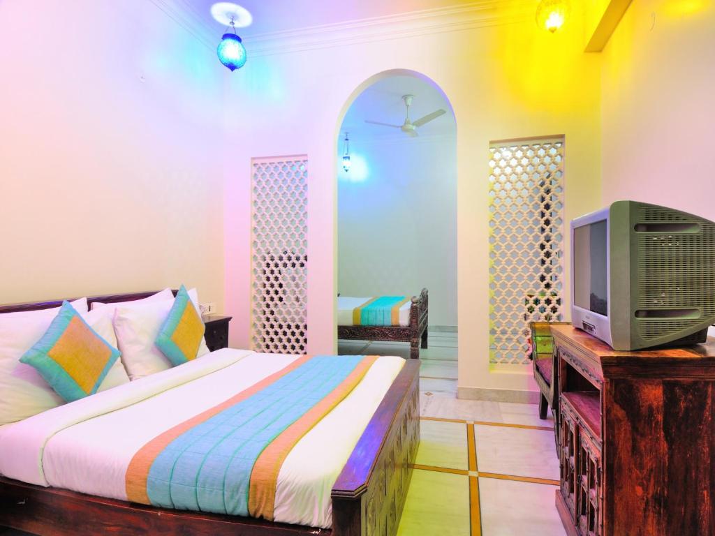 Трехместный (Трехместный номер Делюкс), Jyoti Mahal A Heritage Hotel