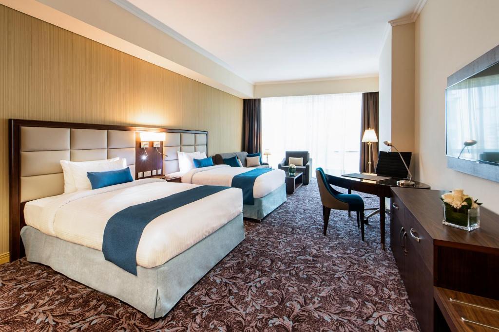 Двухместный (Двухместный номер Делюкс с 2 отдельными кроватями), Golden Tulip Doha Hotel