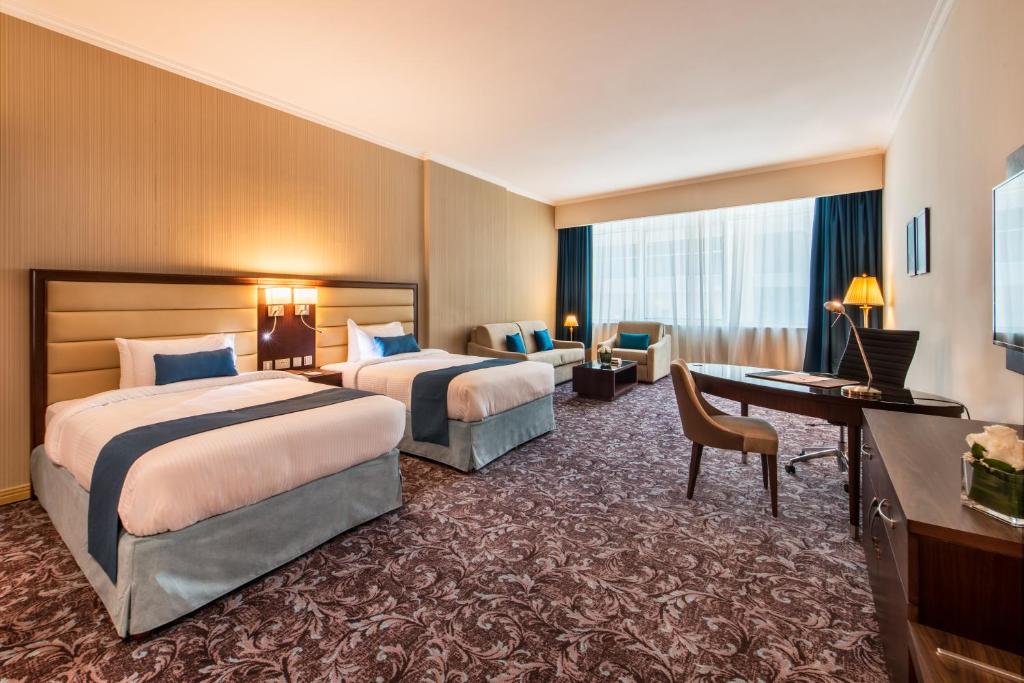 Двухместный (Двухместный номер Делюкс с 2 отдельными кроватями), Golden Tulip Doha Hotel