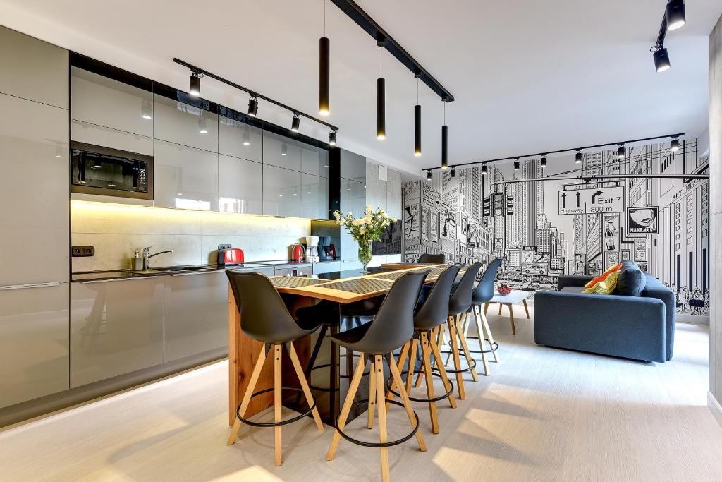 Апартаменты (Апартаменты с 2 спальнями - 86), Stay-In Aura Gdańsk