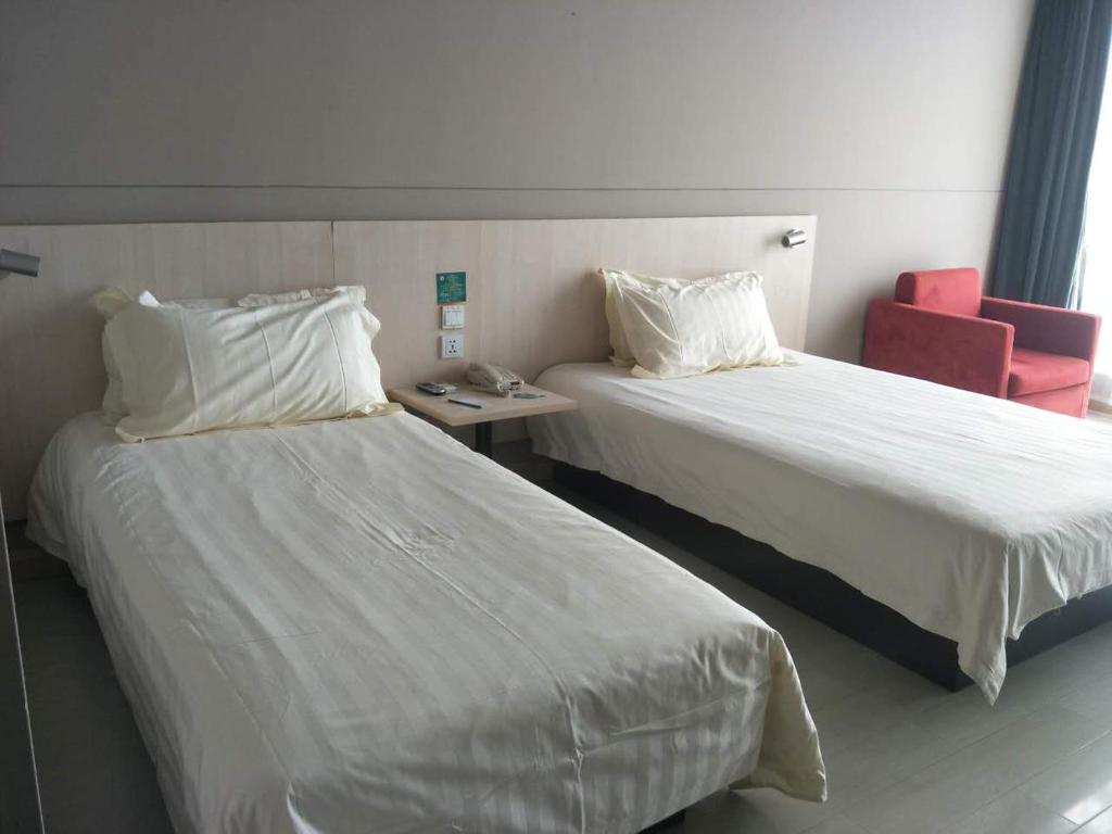 Двухместный (Двухместный номер бизнес-класса B), Jinjiang Inn Xi'an Exhibition Centre Zhangba East Road