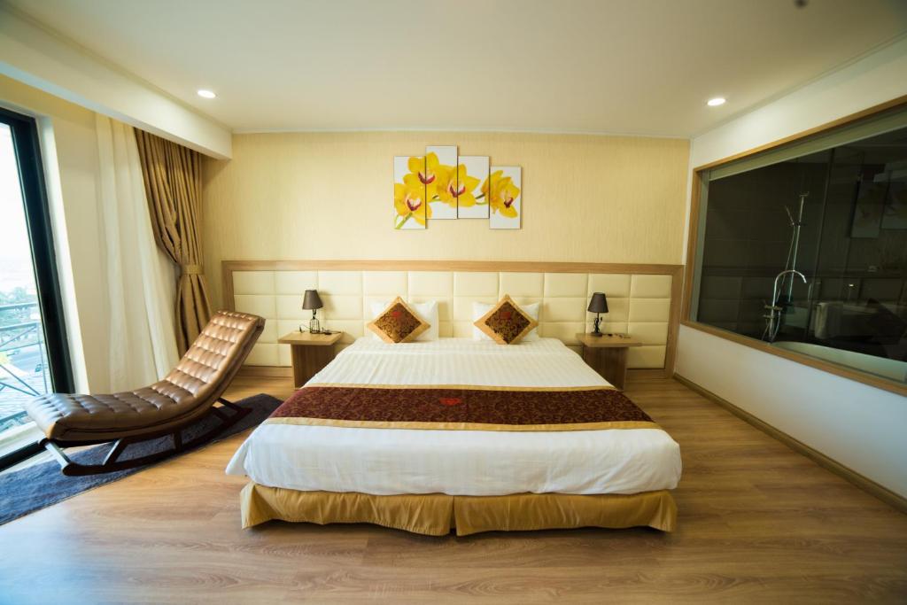 Двухместный (Двухместный номер Делюкс с 1 кроватью и видом на море), Ruby Hotel
