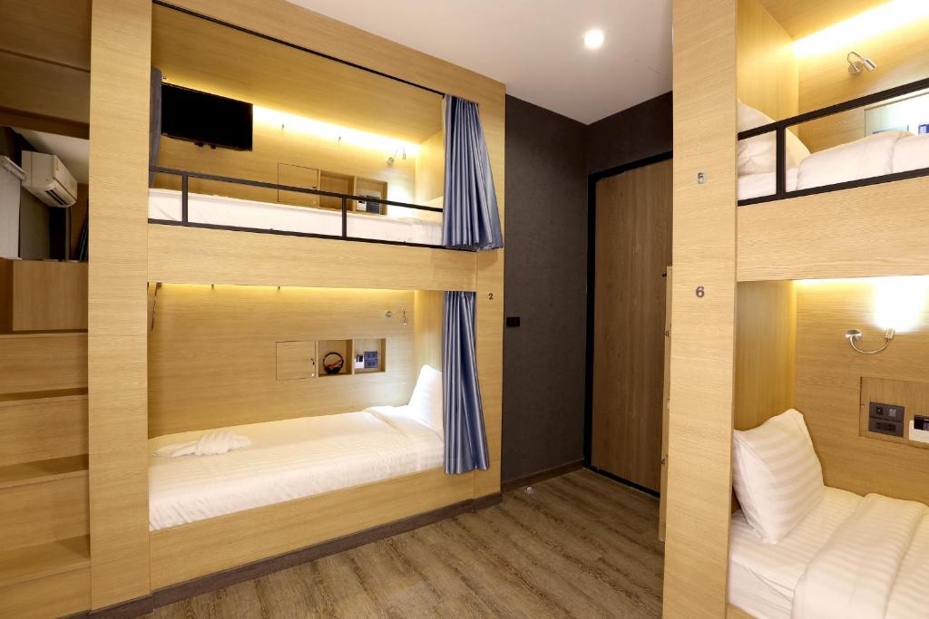 Номер (Кровать в общем 6-местном номере для мужчин и женщин), The Printing House Poshtel