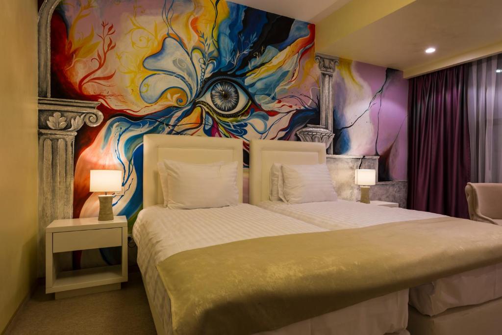 Двухместный (Двухместный номер с 2 отдельными кроватями), Ganzo Boutique Hotel
