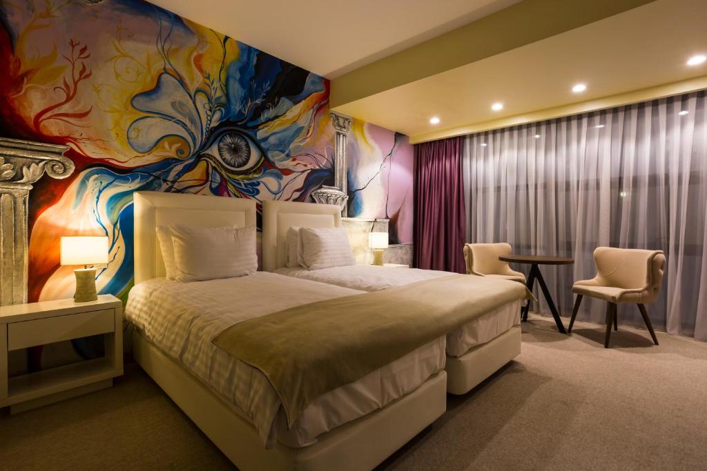 Двухместный (Двухместный номер с 2 отдельными кроватями), Ganzo Boutique Hotel