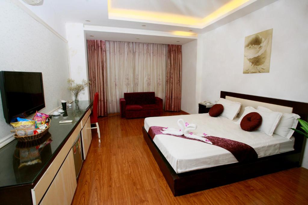 Двухместный (Номер с кроватью размера «king-size»), Seoul Hotel Doi Can