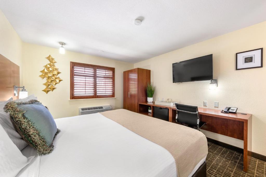 Трехместный (Номер Делюкс для некурящих с 1 кроватью размера 