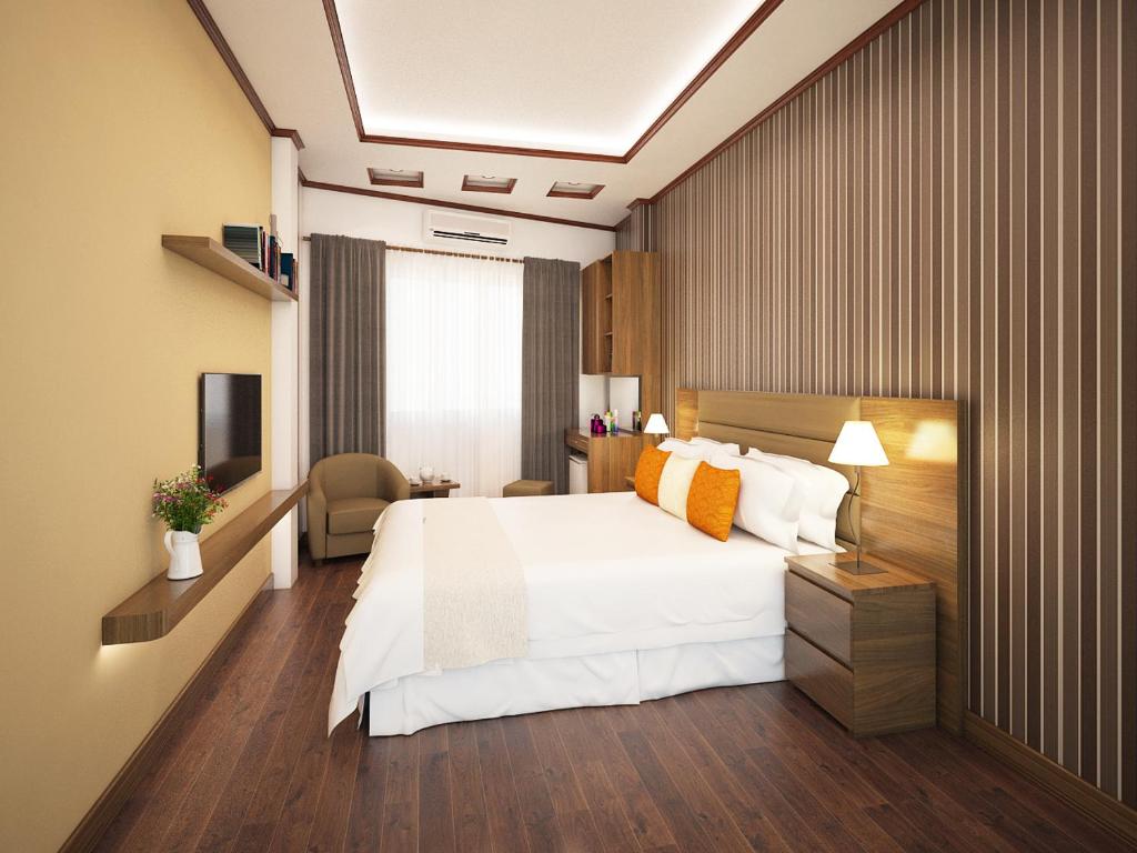 Двухместный (Двухместный номер Делюкс с 1 кроватью), Hanoi Bel Ami Hotel
