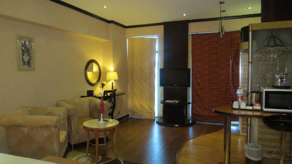 Студио (Представительский номер-студио), Апарт-отель Al Jawhara Hotel Apartments