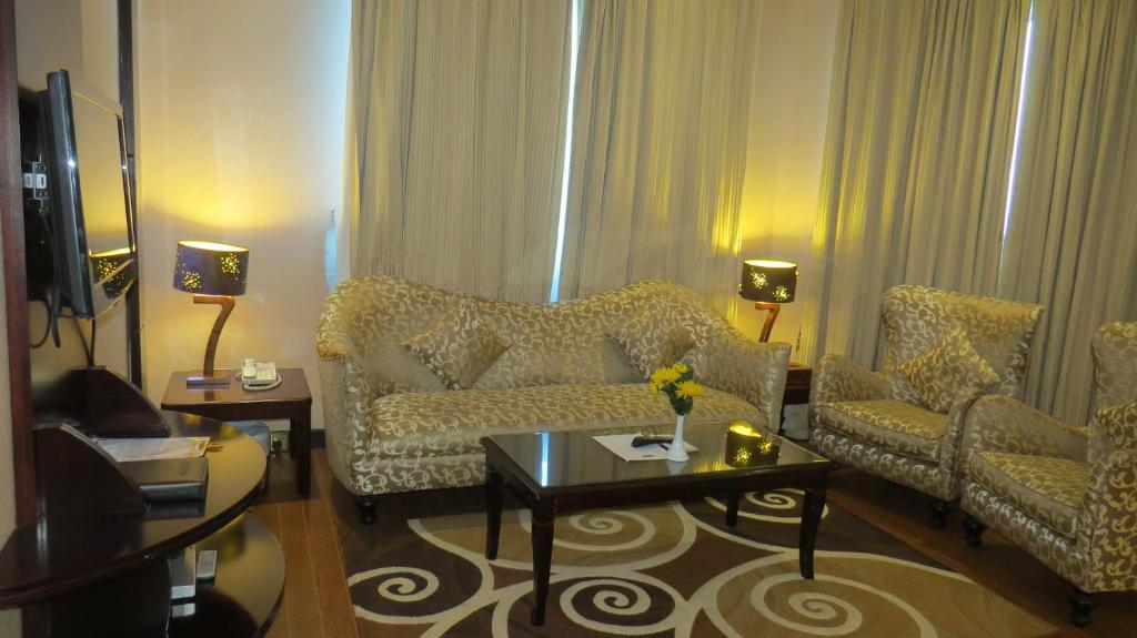 Апартаменты (Апартаменты с 3 спальнями), Апарт-отель Al Jawhara Hotel Apartments