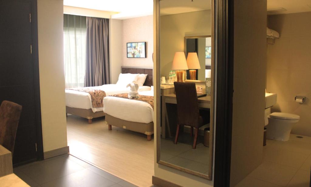 Двухместный (Двухместный номер Делюкс с 2 отдельными кроватями), Best Western Plus Kemayoran Hotel