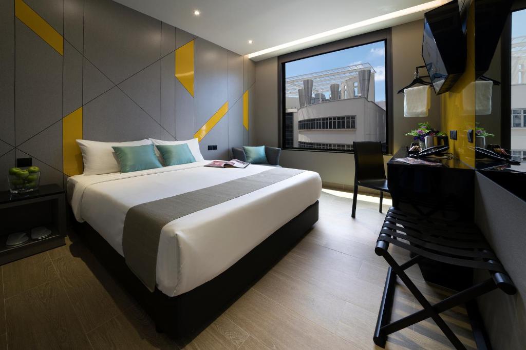 Двухместный (Двухместный номер «Премьер» с 1 кроватью), Hotel Mi