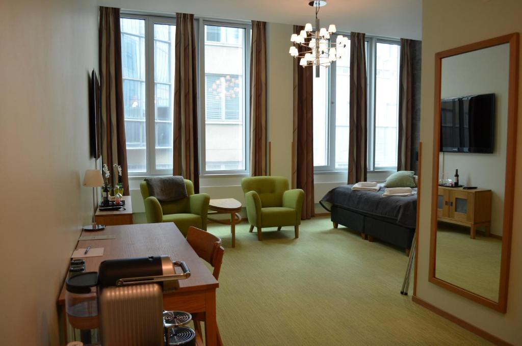 Сьюит (Люкс с собственной сауной), First Hotel Kungsbron