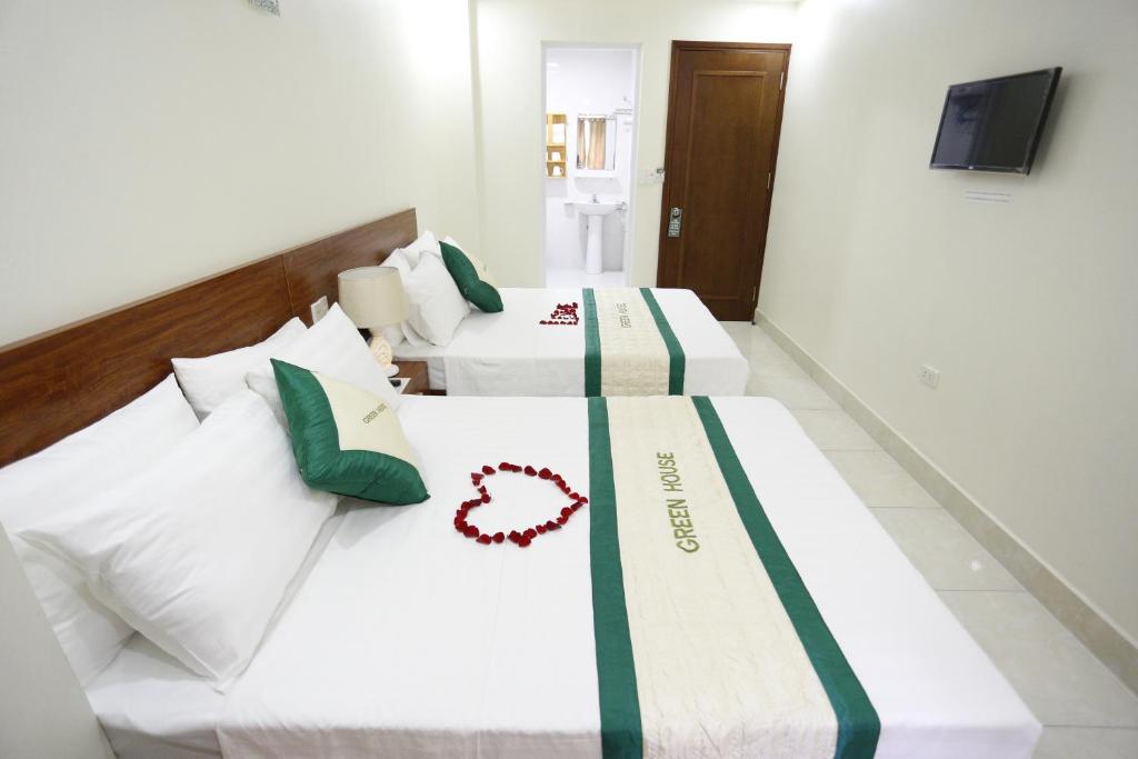 Двухместный (Двухместный номер Делюкс с 2 отдельными кроватями), Ha Noi Hotel