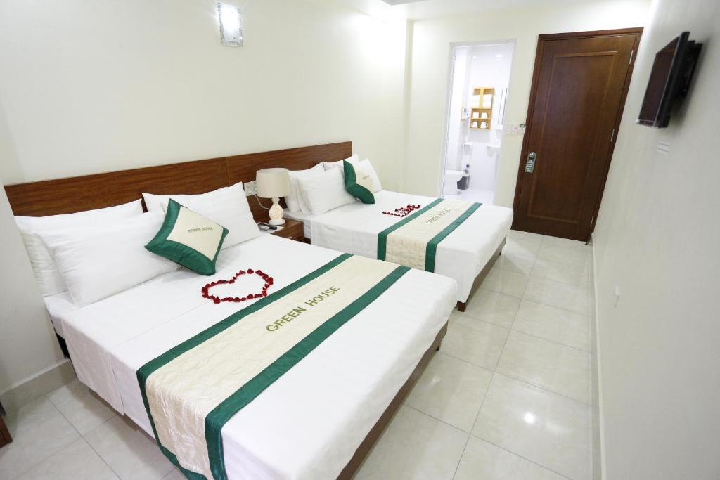 Двухместный (Двухместный номер Делюкс с 2 отдельными кроватями), Ha Noi Hotel