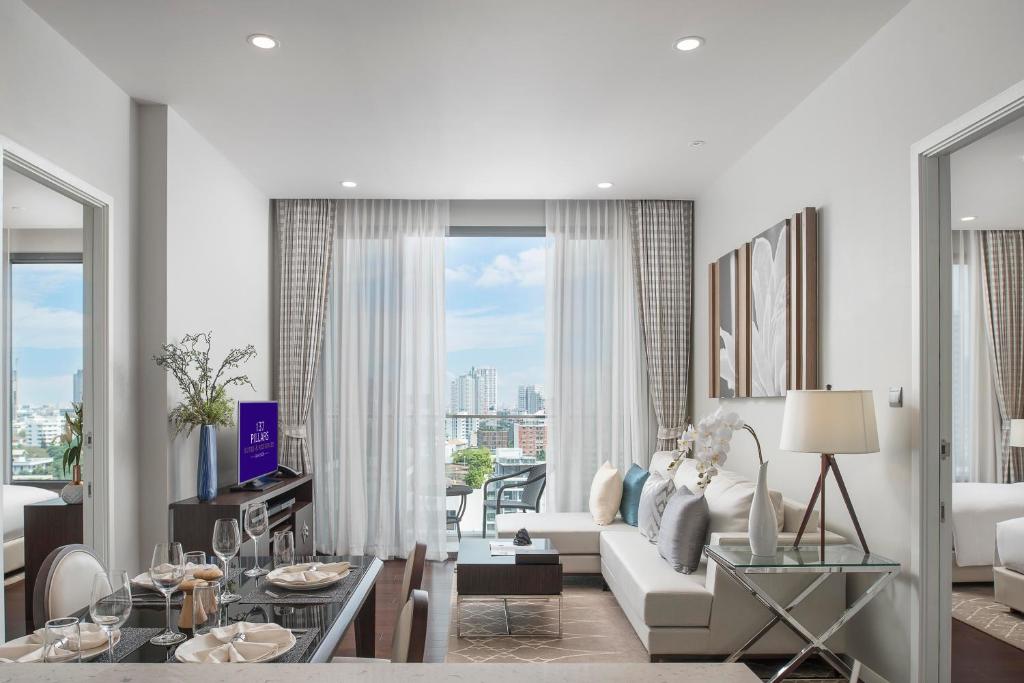 Сьюит (Представительский номер The Pillars с 2 спальнями), Отель 137 Pillars Residences Bangkok
